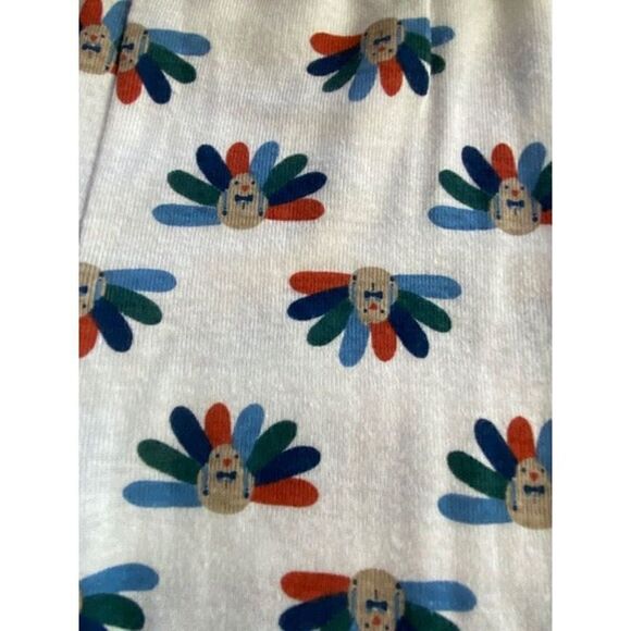 CHICK PEA Boys 2T 4-Piece “THANKFUL LITTLE TURKEY” Pajama Set - Picture 4 of 4